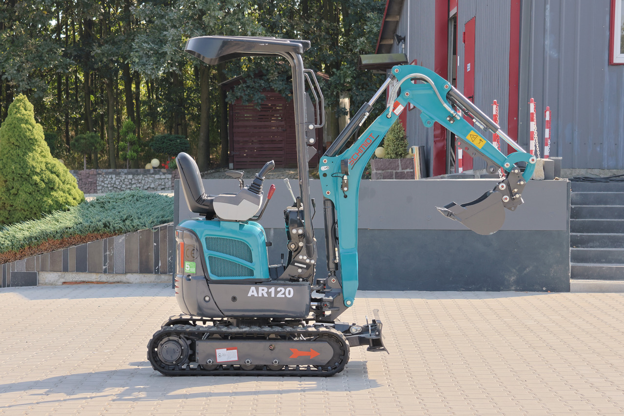 SCHMiDT AR120 - Kubota engine , Extended tracks , Swing arm - Mini excavator: picture 3 SCHMiDT AR120 - Kubota engine , Extended tracks , Swing arm - Mini excavator: picture 3