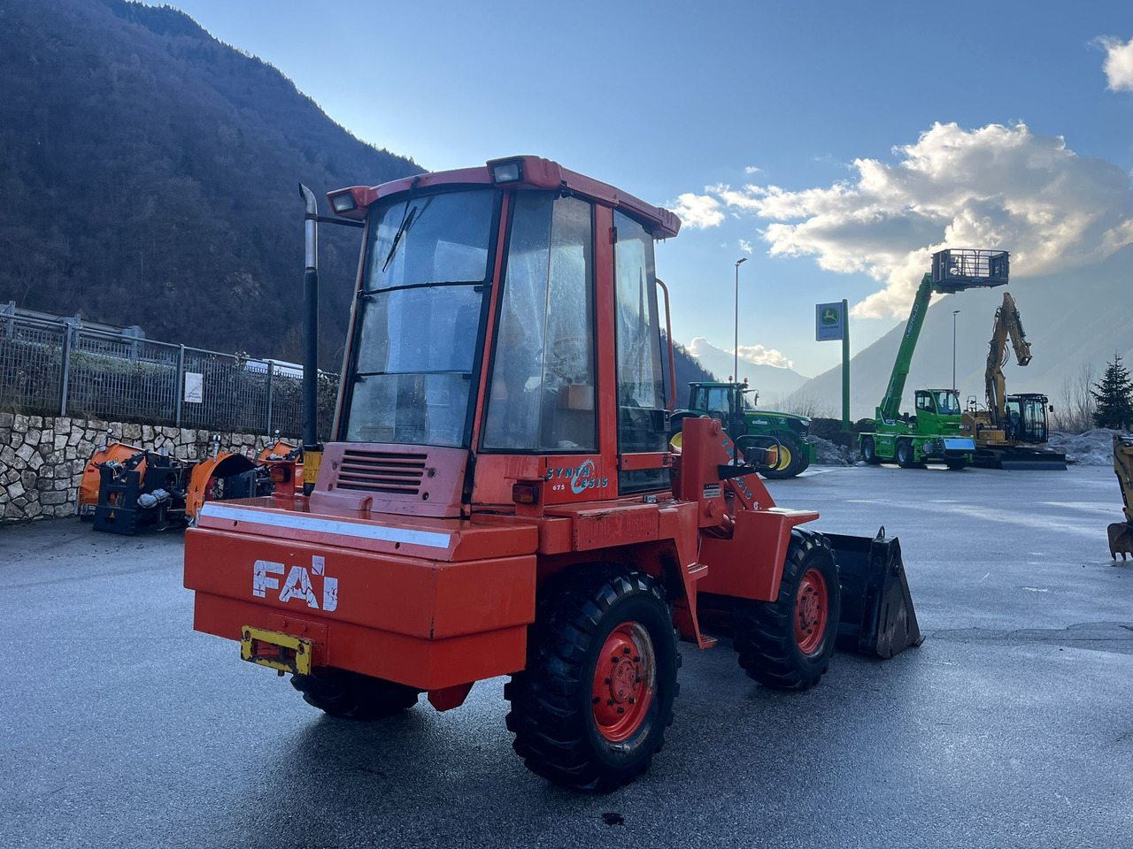 PALAGOMMATA FAI 675 - Wheel loader: picture 4 PALAGOMMATA FAI 675 - Wheel loader: picture 4