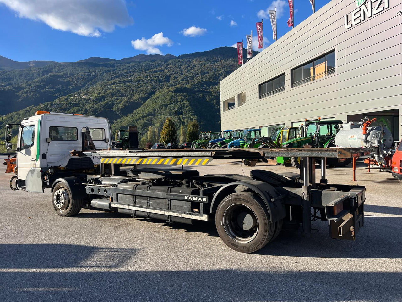Container transporter/ Swap body truck STRADALE MERCEDES-BENZ KAMAG: picture 7