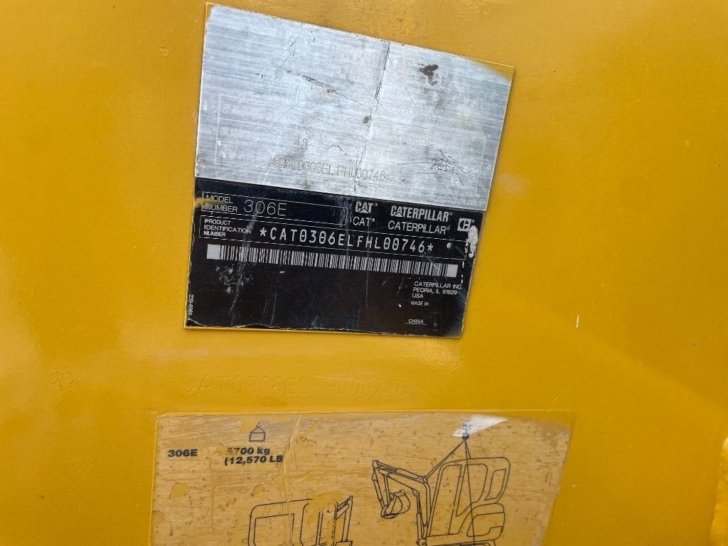 CAT 306 - Mini excavator: picture 2 CAT 306 - Mini excavator: picture 2