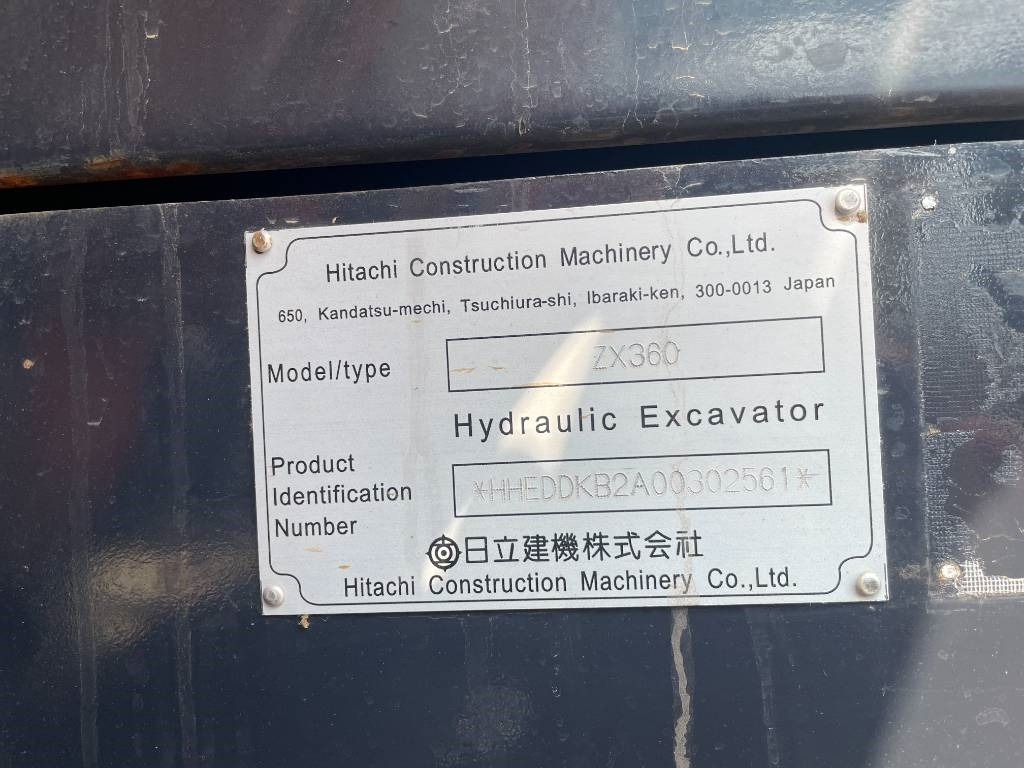 Hitachi ZAX 360 - Crawler excavator: picture 5 Hitachi ZAX 360 - Crawler excavator: picture 5