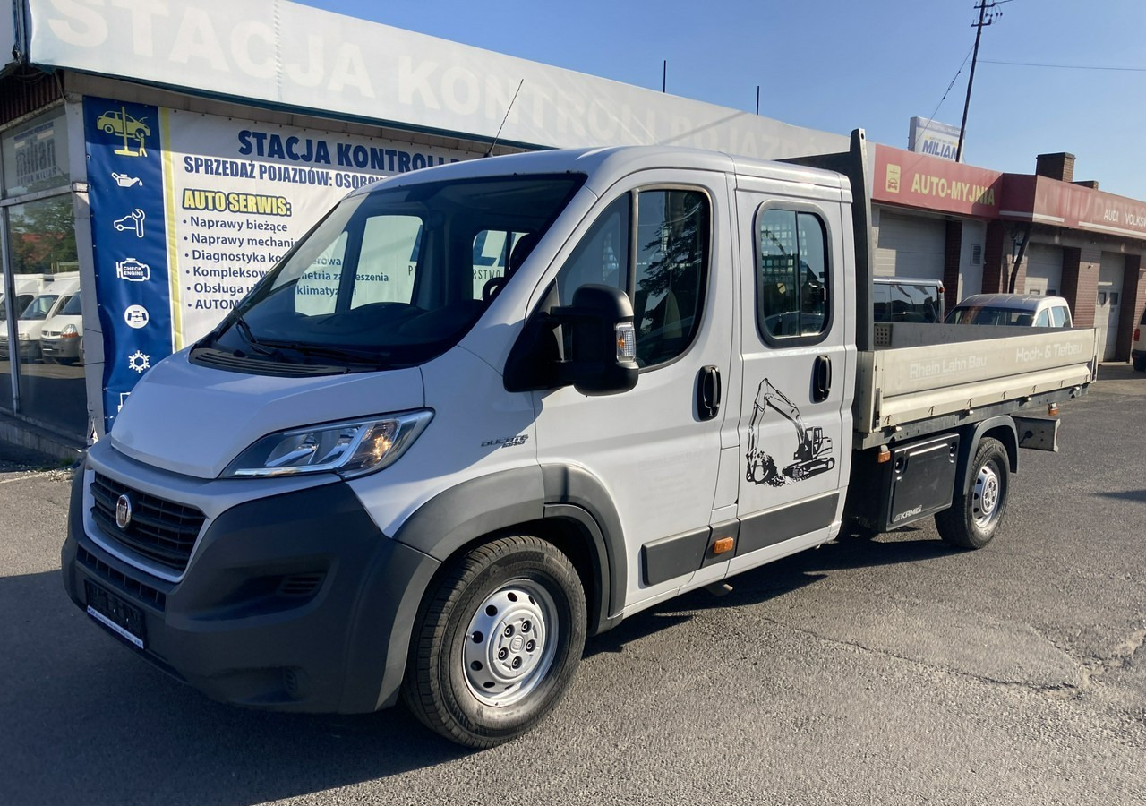 Fiat Ducato Ducato Max 2.3JTD-150KM Dokka Doka Brygadówka skrzynia Klima 2017 - Flatbed van, Combi van: picture 1 Fiat Ducato Ducato Max 2.3JTD-150KM Dokka Doka Brygadówka skrzynia Klima 2017 - Flatbed van, Combi van: picture 1