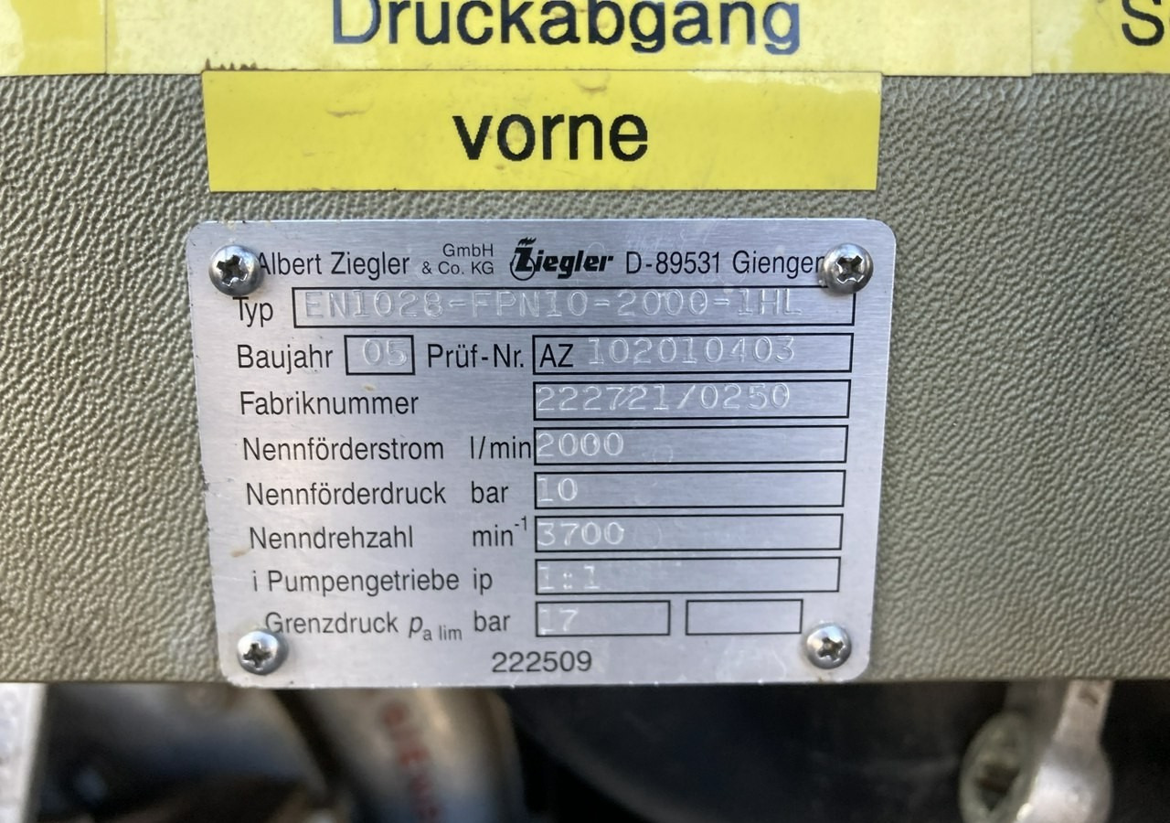Fire truck Mercedes-Benz Atego Atego15-280 Straż Pożarna Gaśnicza Ziegler 2020L wody 210L piany 20: picture 15 Fire truck Mercedes-Benz Atego Atego15-280 Straż Pożarna Gaśnicza Ziegler 2020L wody 210L piany 20: picture 15