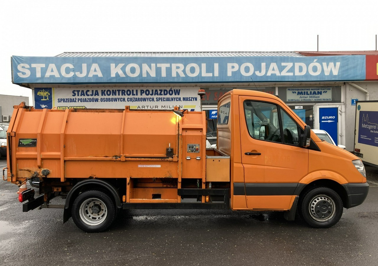 Mercedes-Benz Sprinter Sprinter 513 Śmieciarka Prasa 2010 - Garbage truck: picture 1 Mercedes-Benz Sprinter Sprinter 513 Śmieciarka Prasa 2010 - Garbage truck: picture 1