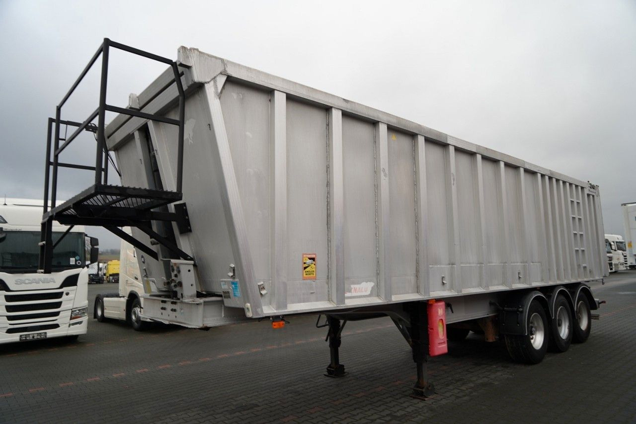 Benalu TIPPER 45 M3/WHOLE ALUMINIUM/5700 KG/FLAP-DOORS - Tipper semi-trailer: picture 4 Benalu TIPPER 45 M3/WHOLE ALUMINIUM/5700 KG/FLAP-DOORS - Tipper semi-trailer: picture 4