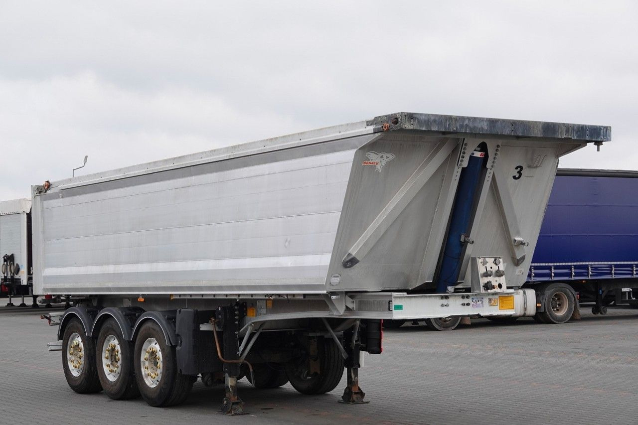 Benalu WYWROTKA / 26 m3 / ALUMINIOWA / OŚ PODNOSZONA / - Tipper semi-trailer: picture 4 Benalu WYWROTKA / 26 m3 / ALUMINIOWA / OŚ PODNOSZONA / - Tipper semi-trailer: picture 4