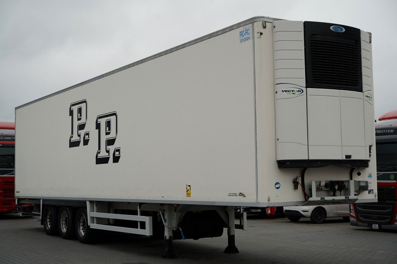 Chereau CHŁODNIA / CARRIER VECTOR 1950MT / DOPPELSTOCK - Refrigerator semi-trailer: picture 4 Chereau CHŁODNIA / CARRIER VECTOR 1950MT / DOPPELSTOCK - Refrigerator semi-trailer: picture 4