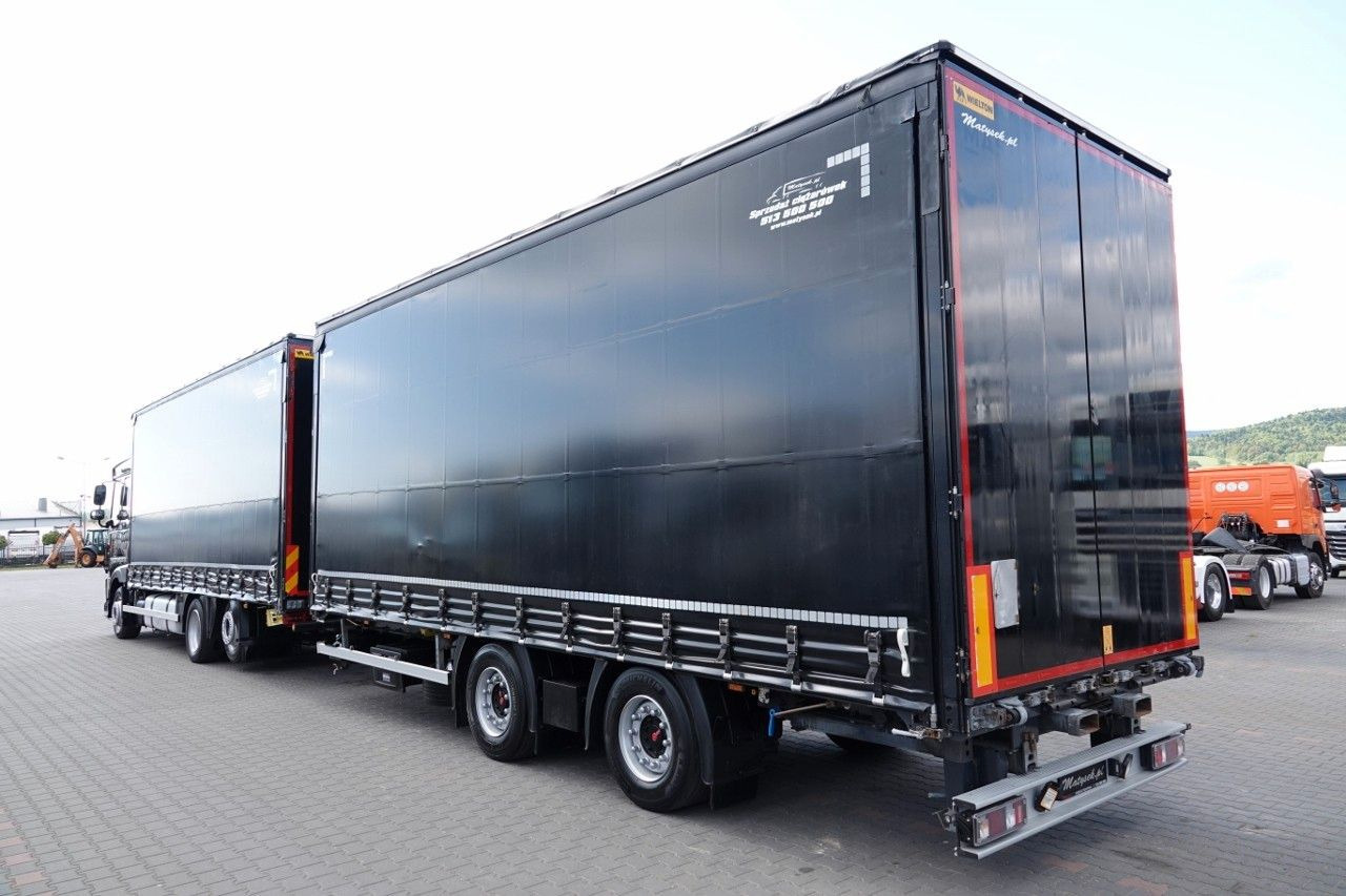 DAF XF 480 / ZESTAW TANDEM / 120 M3 / PRZEJAZDOWY / - Curtainsider truck: picture 2 DAF XF 480 / ZESTAW TANDEM / 120 M3 / PRZEJAZDOWY / - Curtainsider truck: picture 2