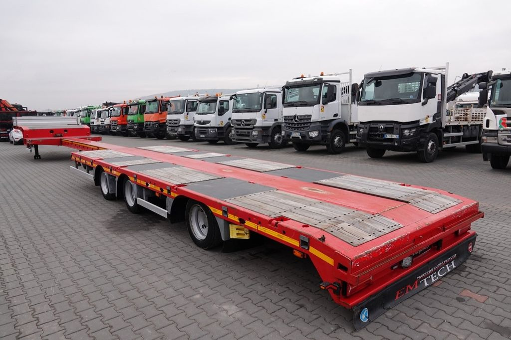 Emtech NACZEPA LAWETA / NISKOPODWOZIE / ROZCIĄGANA Emtech NACZEPA LAWETA / NISKOPODWOZIE / ROZCIĄGANA - Low loader semi-trailer: picture 3 Emtech NACZEPA LAWETA / NISKOPODWOZIE / ROZCIĄGANA Emtech NACZEPA LAWETA / NISKOPODWOZIE / ROZCIĄGANA - Low loader semi-trailer: picture 3