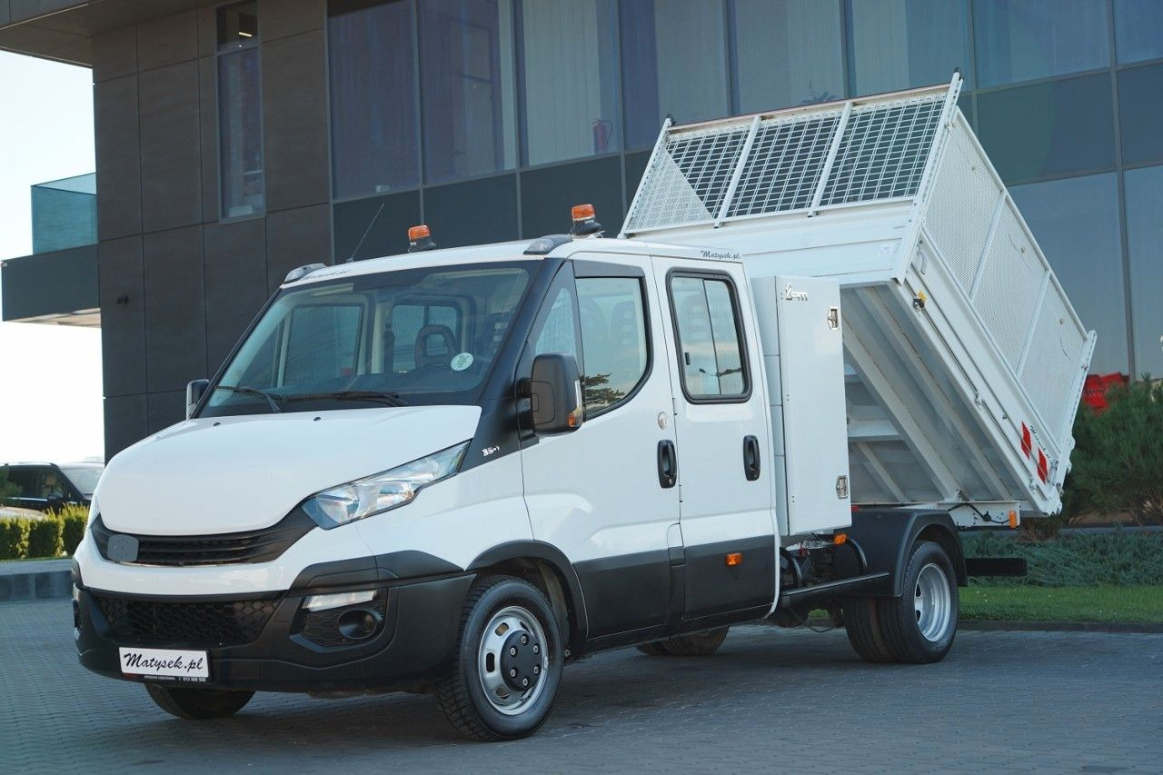 Iveco DAILY 35-140 / BRYGADOWKA / WYWROTKA / BLIŹNIAK - Tipper van, Combi van: picture 1 Iveco DAILY 35-140 / BRYGADOWKA / WYWROTKA / BLIŹNIAK - Tipper van, Combi van: picture 1
