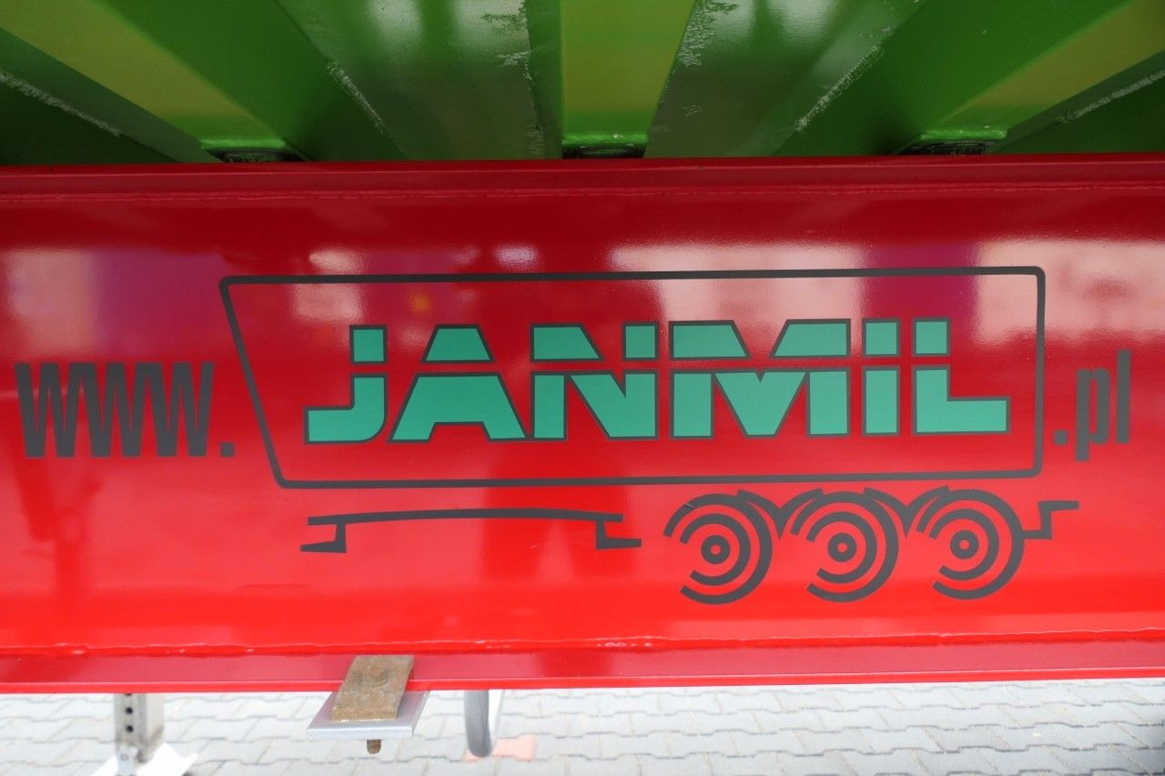 Tipper semi-trailer JANMIL/ WYWROTKA - 46 M3 / KLAPO-DRZWI: picture 14