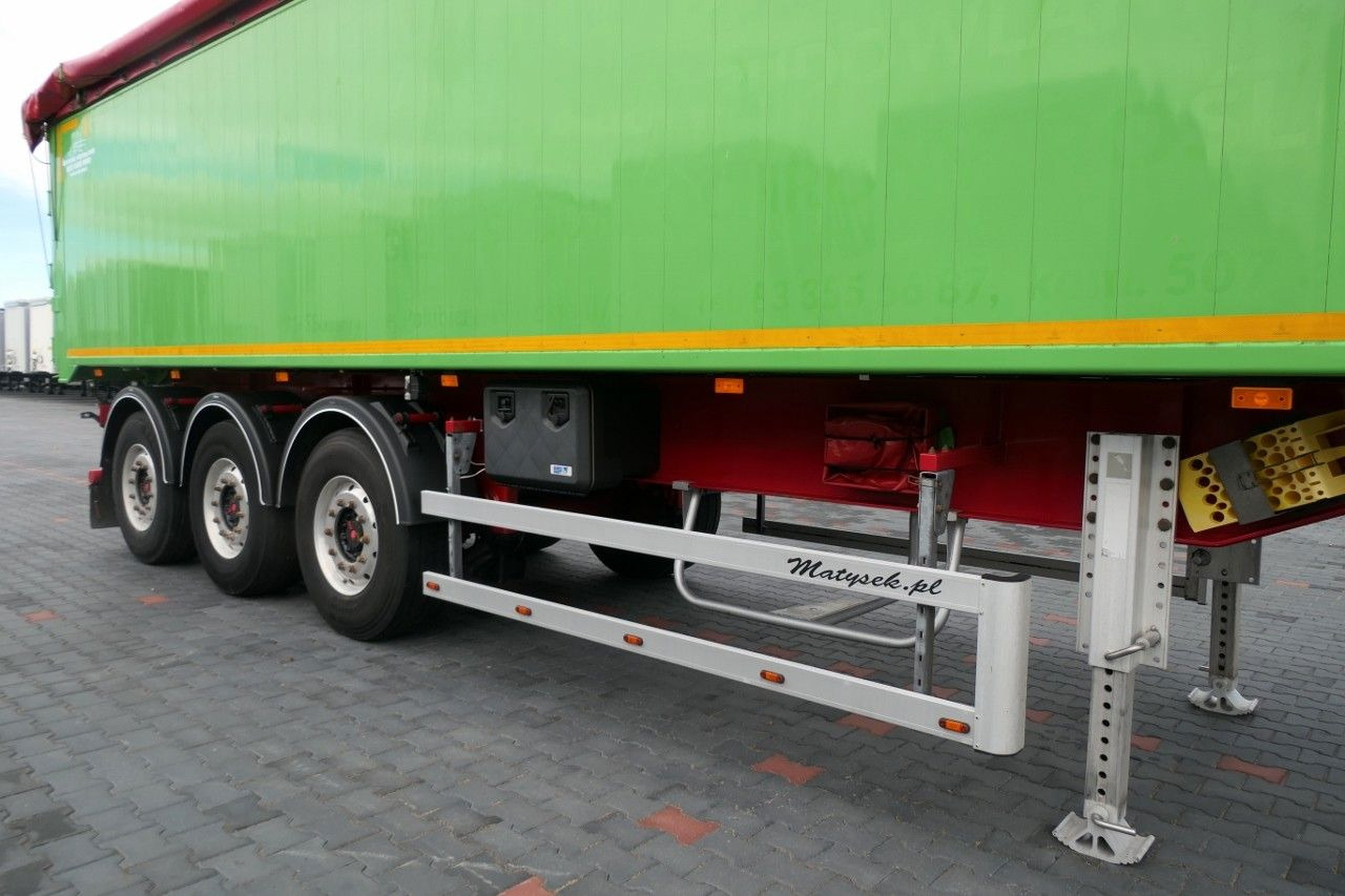 Tipper semi-trailer JANMIL/ WYWROTKA - 46 M3 / KLAPO-DRZWI: picture 8