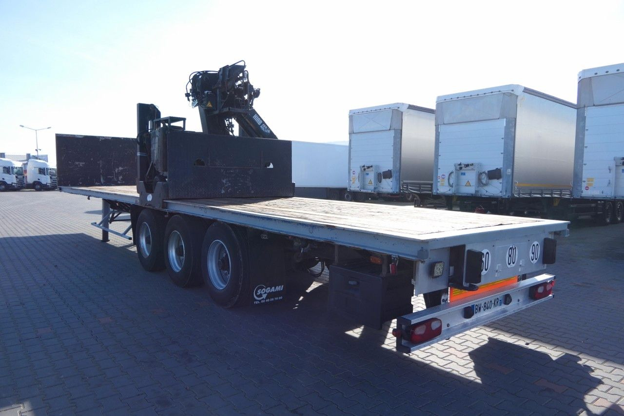 Kaiser PLATFORM/FOR BUILDING/CRANE HIAB /STRONG-FLOOR - Dropside/ Flatbed semi-trailer: picture 3 Kaiser PLATFORM/FOR BUILDING/CRANE HIAB /STRONG-FLOOR - Dropside/ Flatbed semi-trailer: picture 3