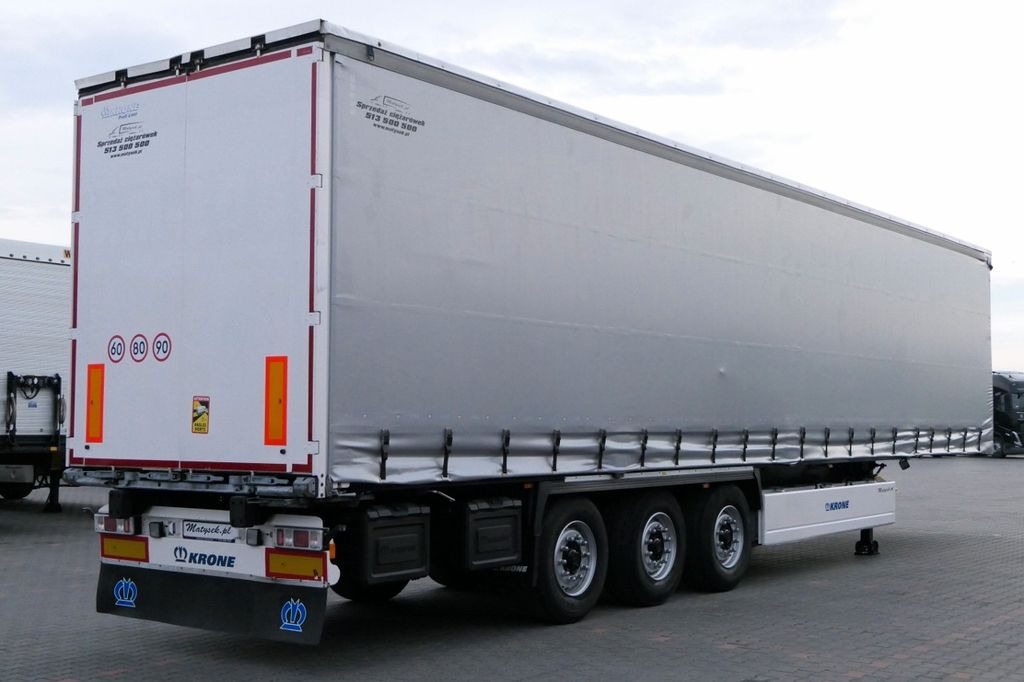 Curtainsider semi-trailer Krone CURTAINSIDER/PALLET BOX/LIFTED AXLE/2018 YEAR: picture 6