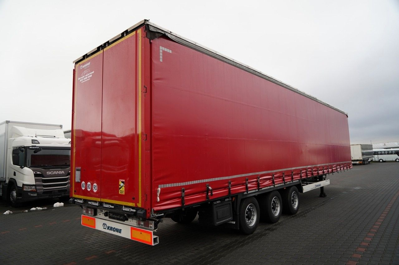 Krone FIRANKA / MEGA / OŚ PODNOSZONA / LOW DECK / - Curtainsider semi-trailer: picture 5 Krone FIRANKA / MEGA / OŚ PODNOSZONA / LOW DECK / - Curtainsider semi-trailer: picture 5