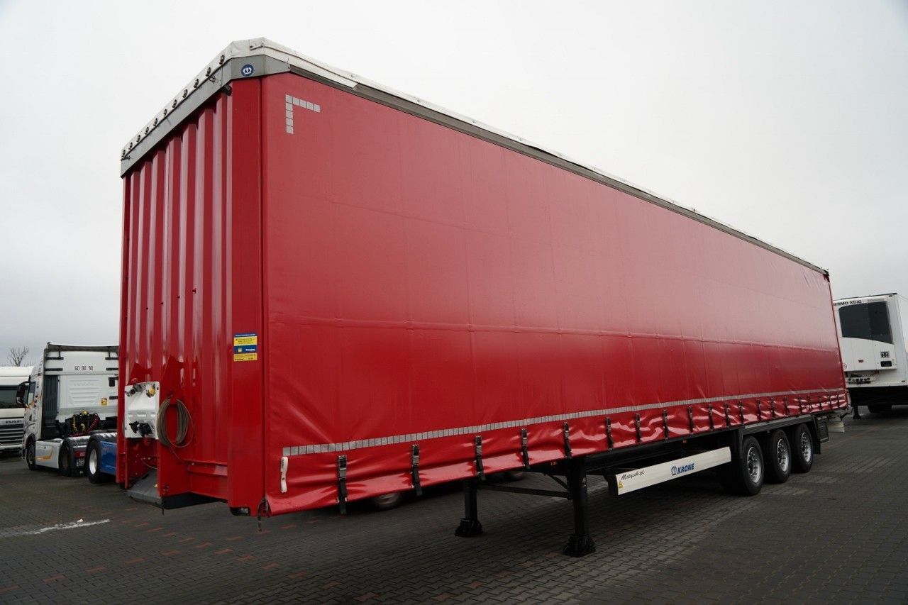 Krone FIRANKA / MEGA / OŚ PODNOSZONA / LOW DECK / - Curtainsider semi-trailer: picture 2 Krone FIRANKA / MEGA / OŚ PODNOSZONA / LOW DECK / - Curtainsider semi-trailer: picture 2