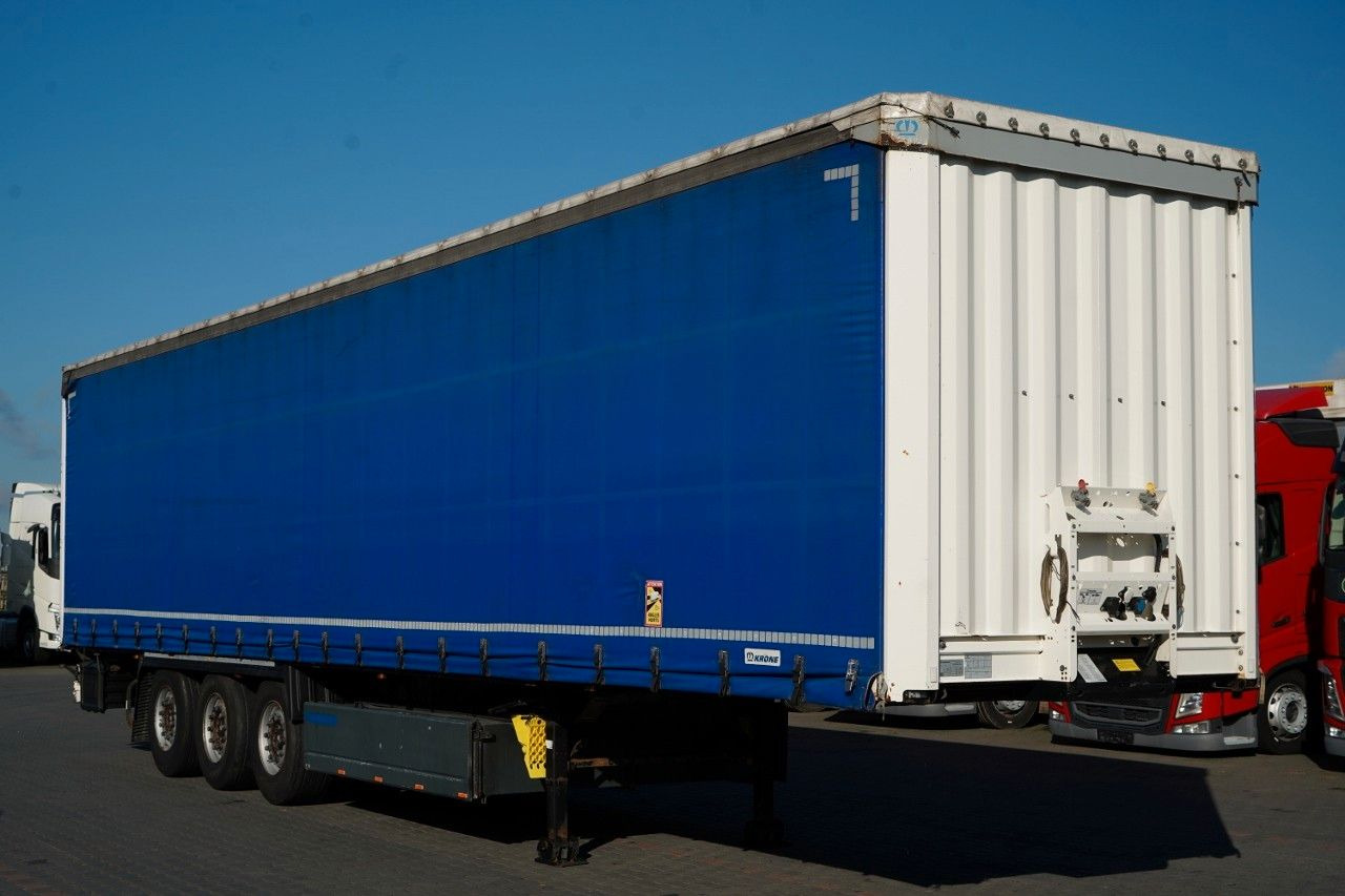 Krone FIRANKA / STANDARD / KOSZ NA PALETY / OŚ PODNOS - Curtainsider semi-trailer: picture 1 Krone FIRANKA / STANDARD / KOSZ NA PALETY / OŚ PODNOS - Curtainsider semi-trailer: picture 1