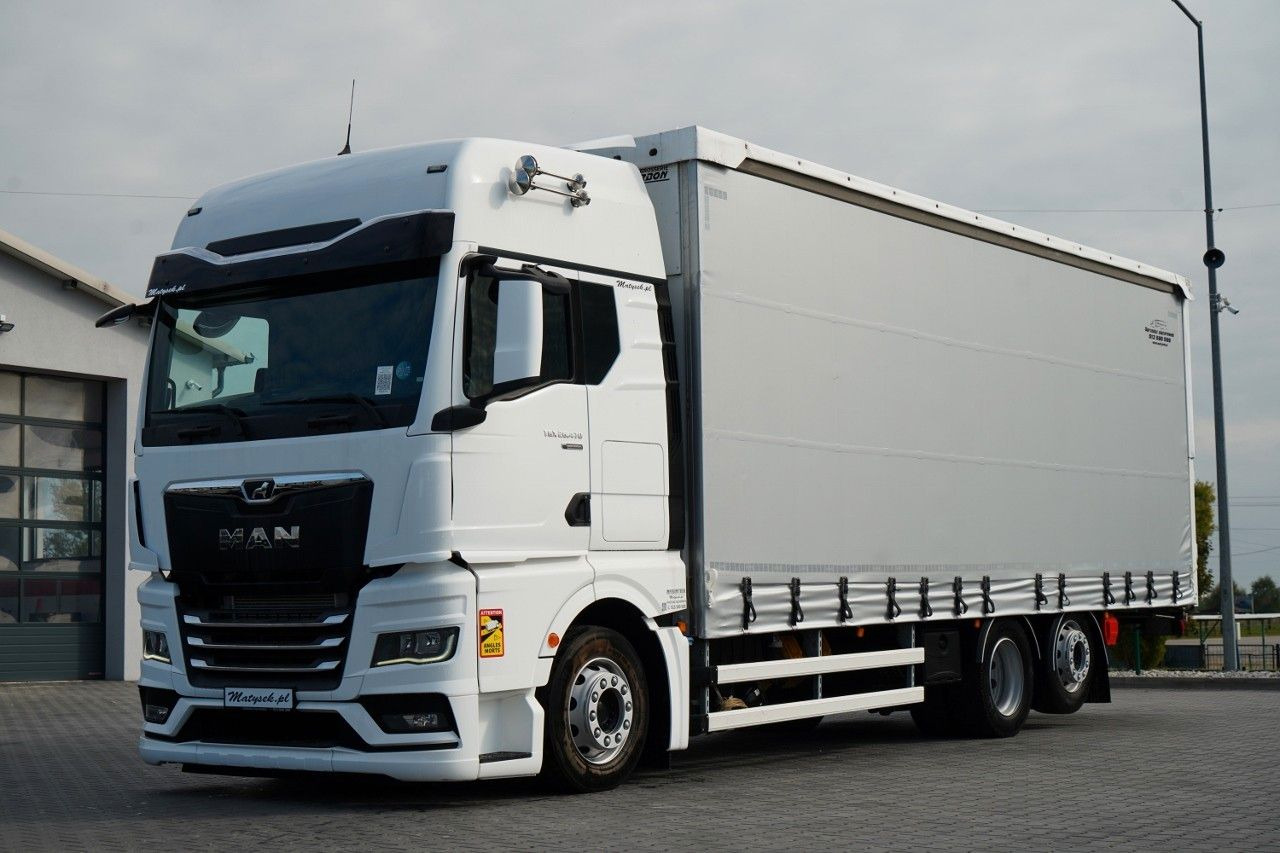 MAN TGX 26.470 / 6x2 / FIRANKA / SOLÓWKA / 6x2 / 12 - Curtainsider truck: picture 1 MAN TGX 26.470 / 6x2 / FIRANKA / SOLÓWKA / 6x2 / 12 - Curtainsider truck: picture 1