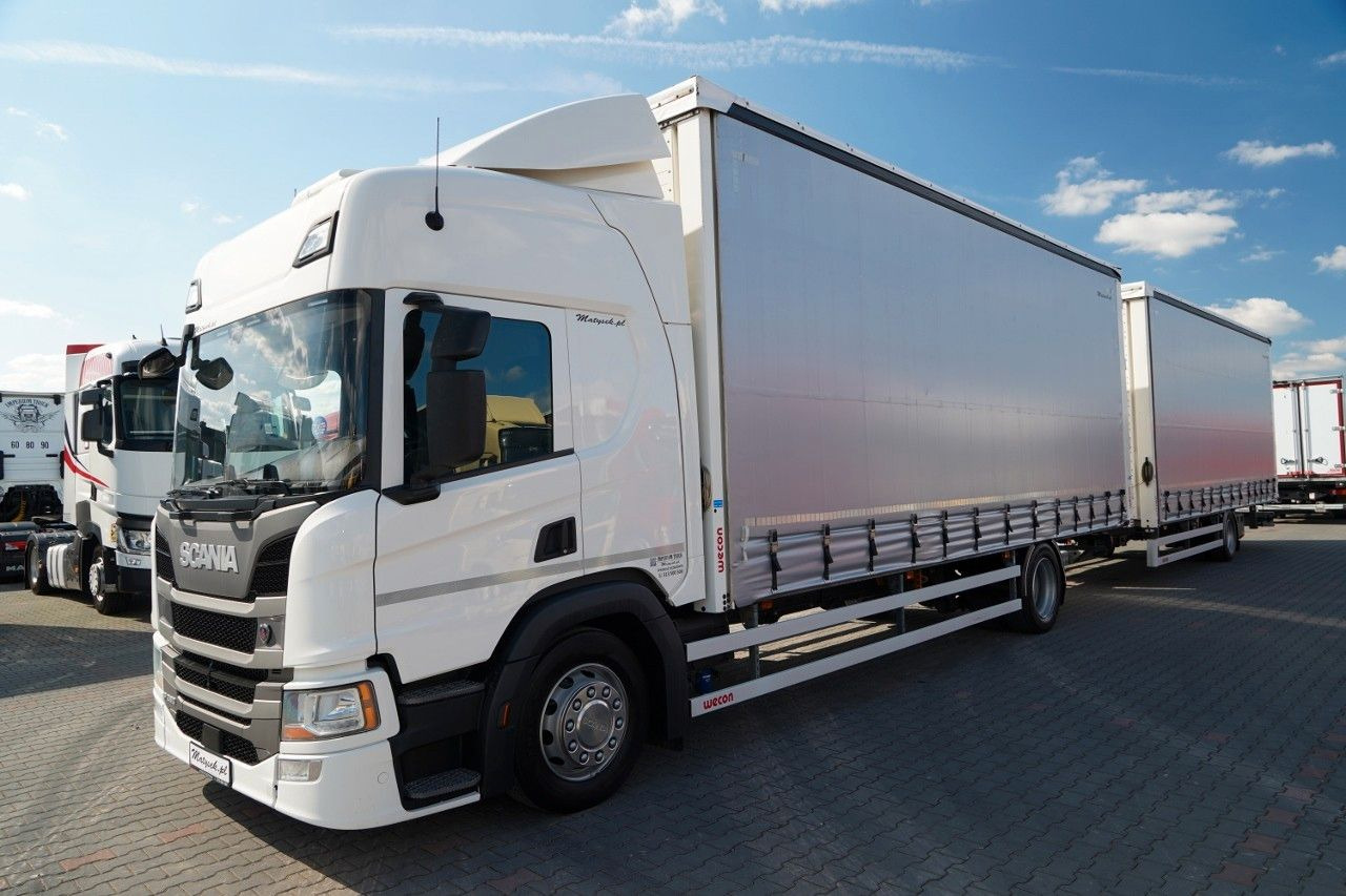 Scania P 280 / TANDEM / 4X2 / MEGA / I-PARK COOL / PRZ - Curtainsider truck: picture 4 Scania P 280 / TANDEM / 4X2 / MEGA / I-PARK COOL / PRZ - Curtainsider truck: picture 4