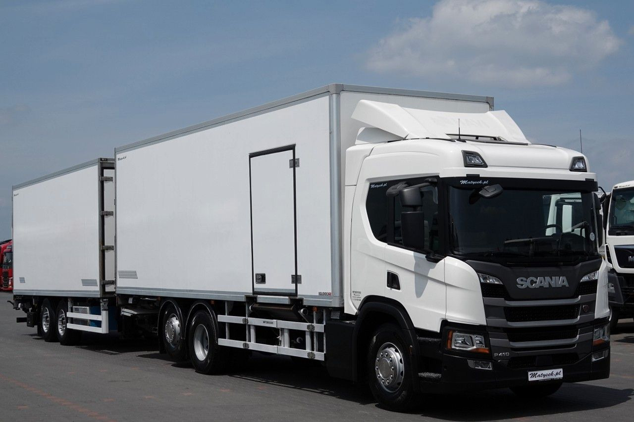 Scania P 410 / CHŁODNIA / ZESTAW TANDEM / PRZEJAZDOWY / - Refrigerator truck: picture 1 Scania P 410 / CHŁODNIA / ZESTAW TANDEM / PRZEJAZDOWY / - Refrigerator truck: picture 1