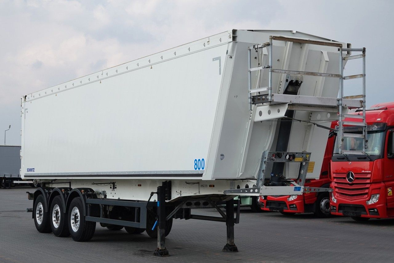 Schmitz Cargobull WYWROTKA 60 M3 / ALUMINIOWA / KLAPO-DRZWI / OŚ - Tipper semi-trailer: picture 1 Schmitz Cargobull WYWROTKA 60 M3 / ALUMINIOWA / KLAPO-DRZWI / OŚ - Tipper semi-trailer: picture 1