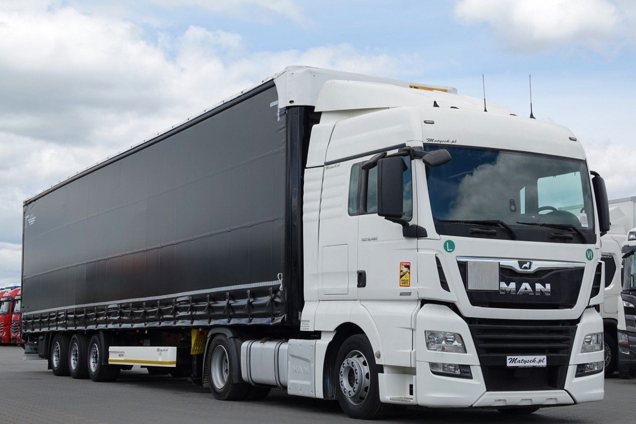MAN TGX 18.460 / RETARDER / LOWDECK / + WIELTON - Tractor unit: picture 1 MAN TGX 18.460 / RETARDER / LOWDECK / + WIELTON - Tractor unit: picture 1