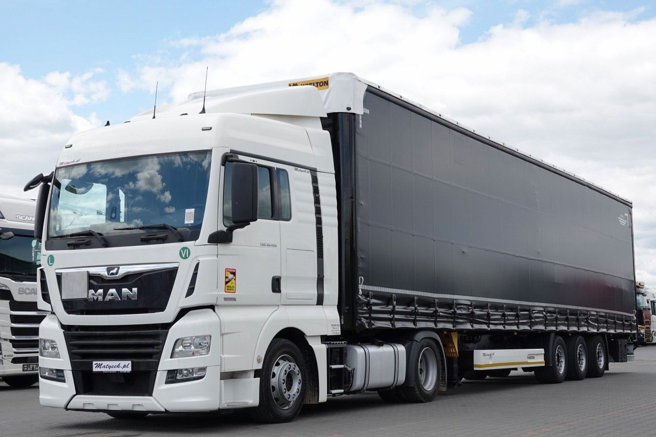 MAN TGX 18.460 / RETARDER / LOWDECK / + WIELTON - Tractor unit: picture 2 MAN TGX 18.460 / RETARDER / LOWDECK / + WIELTON - Tractor unit: picture 2
