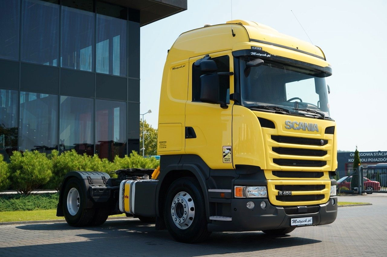Scania R 450 / HYDRAULIKA / RETARDER / FULL AIRMATIC / - Tractor unit: picture 1 Scania R 450 / HYDRAULIKA / RETARDER / FULL AIRMATIC / - Tractor unit: picture 1