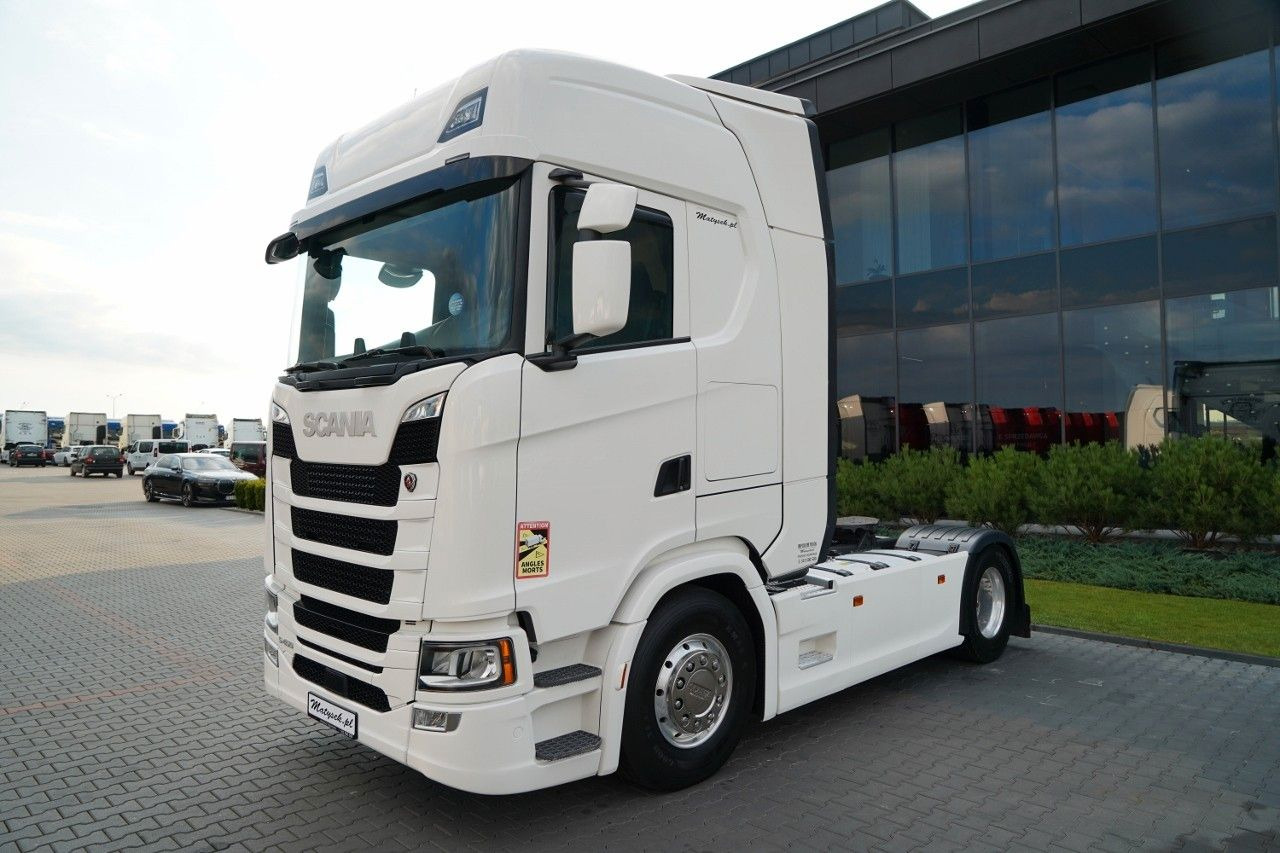 Scania S 450 / RETARDER / I-PARK COOL / ALUFELGI / NAVI - Tractor unit: picture 5 Scania S 450 / RETARDER / I-PARK COOL / ALUFELGI / NAVI - Tractor unit: picture 5