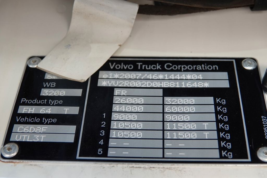 Tractor unit Volvo FH 540 / 6x4 / HYDRAULIKA / I -PARK COOL /3 OSIE: picture 18