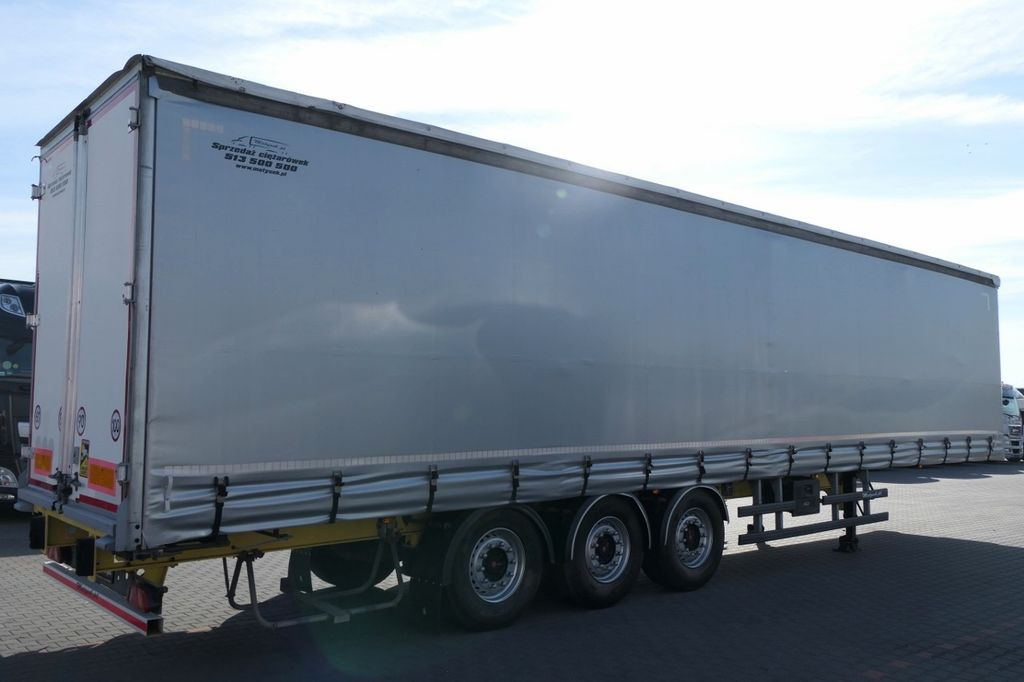Curtainsider semi-trailer Trailor FIRANKA / STANDARD / MOCNA PODŁOGA SZYNA-DESKA /: picture 6