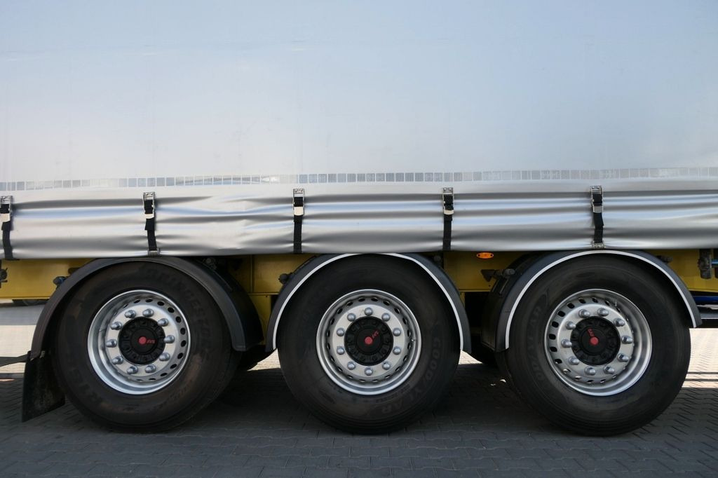 Curtainsider semi-trailer Trailor FIRANKA / STANDARD / MOCNA PODŁOGA SZYNA-DESKA /: picture 9