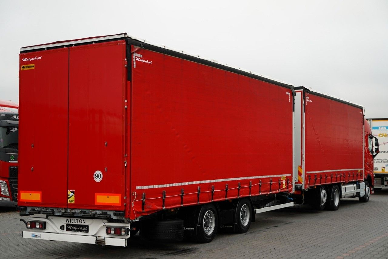Volvo FH 460 / I-SAVE / ZESTAW TANDEM 120 M3 / PRZEJAZ - Curtainsider truck: picture 3 Volvo FH 460 / I-SAVE / ZESTAW TANDEM 120 M3 / PRZEJAZ - Curtainsider truck: picture 3