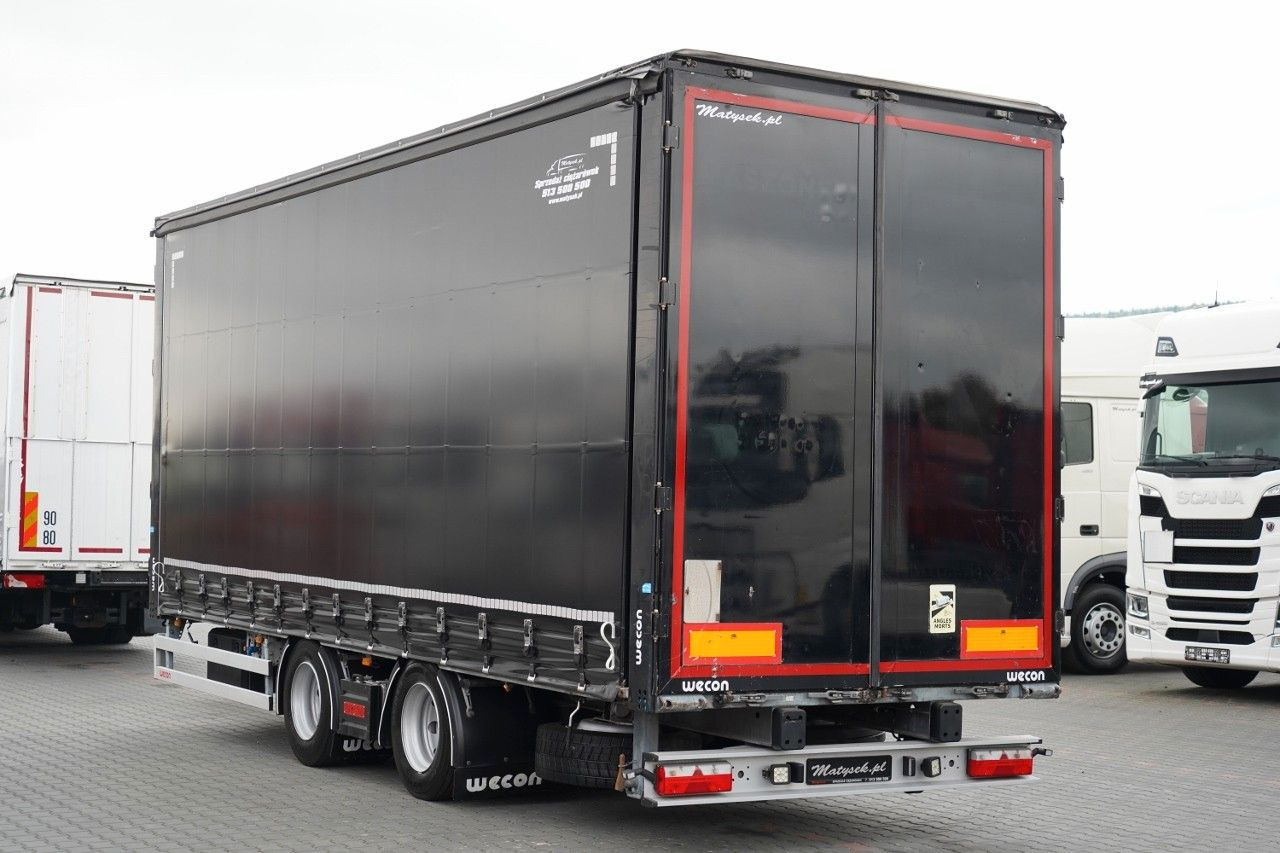 Wecon PRZYCZEPA - 7,7 M / TANDEM / PRZEJAZDOWA / - Curtainsider trailer: picture 4 Wecon PRZYCZEPA - 7,7 M / TANDEM / PRZEJAZDOWA / - Curtainsider trailer: picture 4