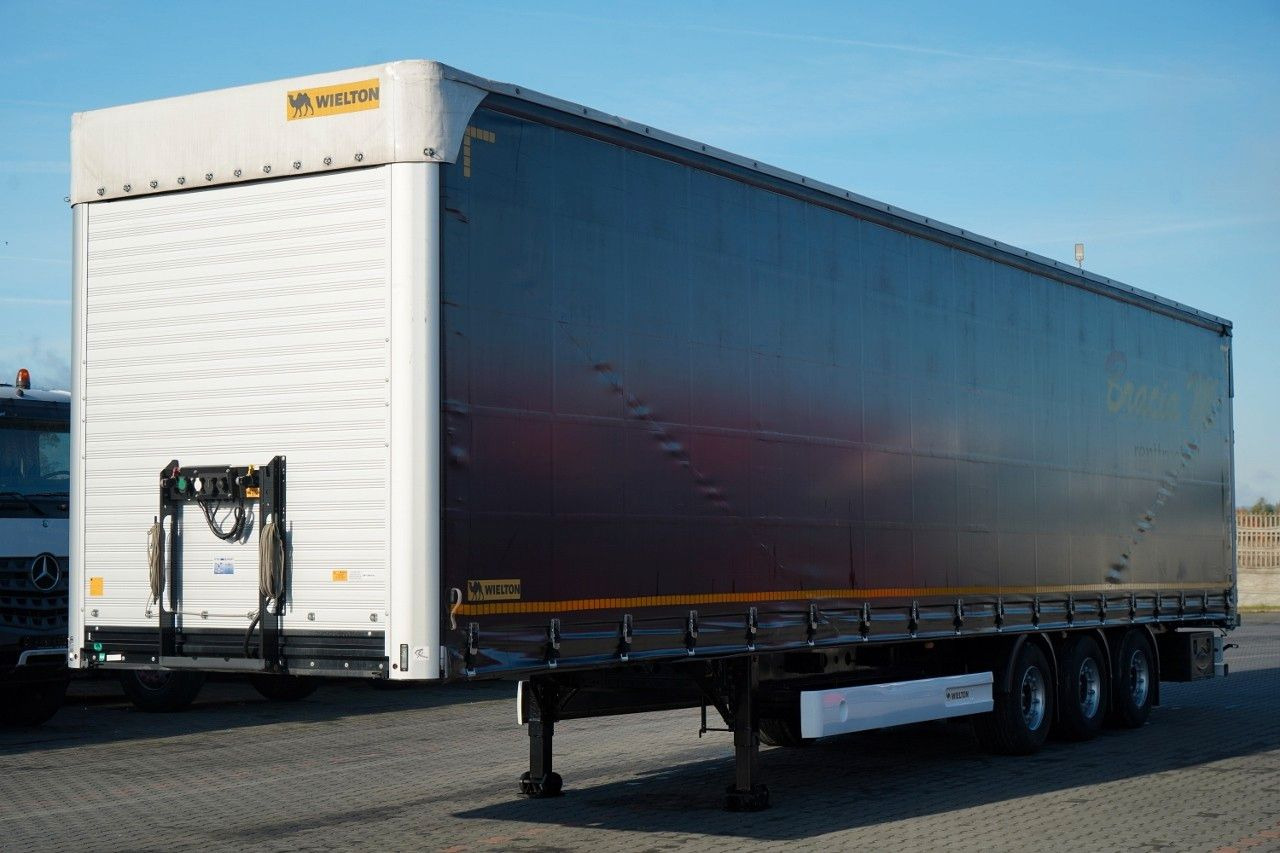 Wielton FIRANKA / MEGA / LOWDECK / MAŁO UŻYWANA / 80 TYS - Curtainsider semi-trailer: picture 3 Wielton FIRANKA / MEGA / LOWDECK / MAŁO UŻYWANA / 80 TYS - Curtainsider semi-trailer: picture 3