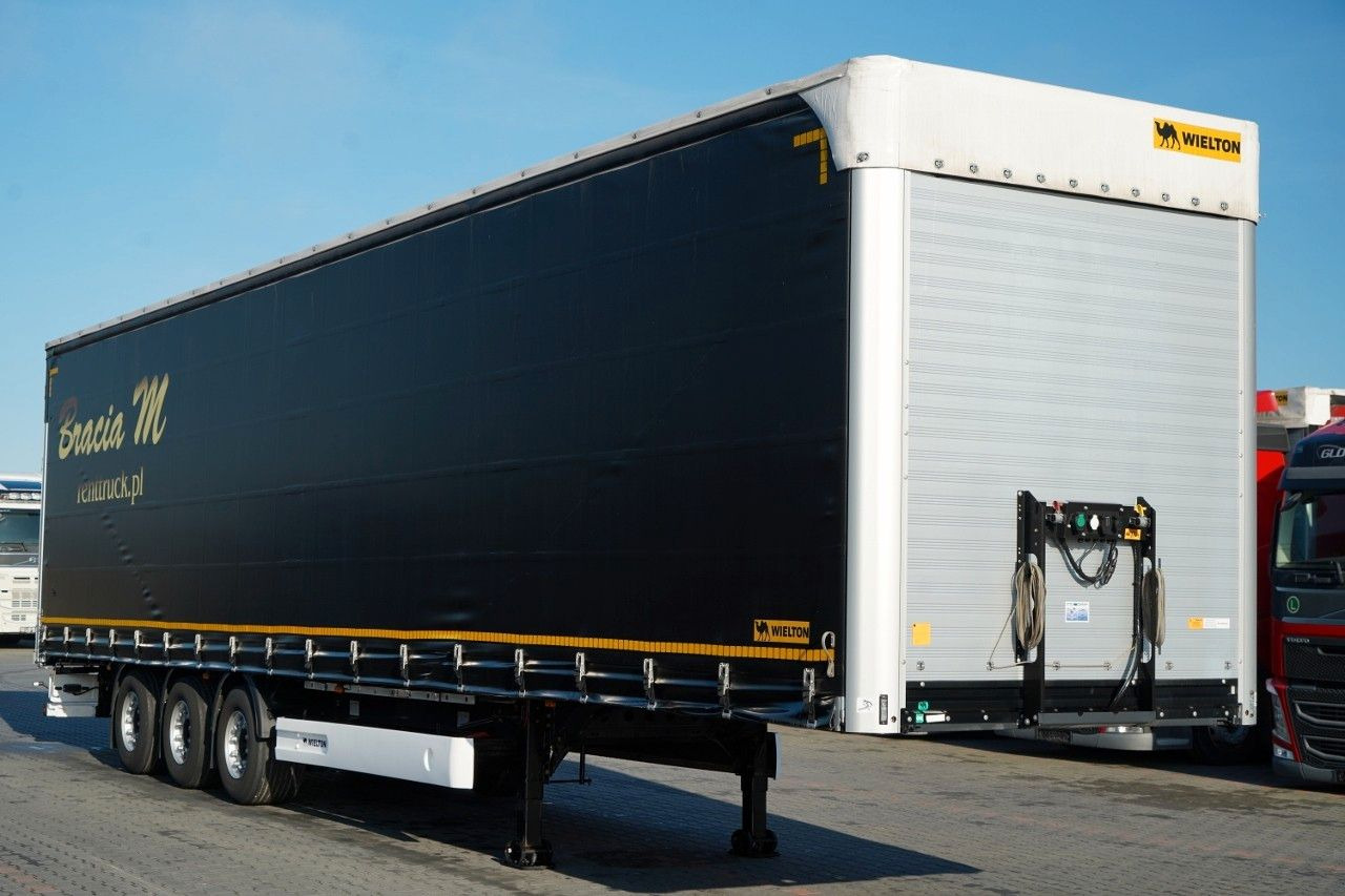 Wielton FIRANKA / MEGA / LOWDECK / MAŁO UŻYWANA / 80 TYS - Curtainsider semi-trailer: picture 1 Wielton FIRANKA / MEGA / LOWDECK / MAŁO UŻYWANA / 80 TYS - Curtainsider semi-trailer: picture 1