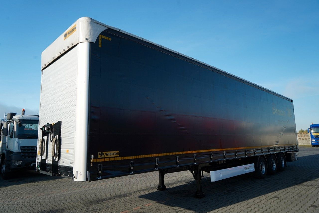 Wielton FIRANKA / MEGA / LOWDECK / MAŁO UŻYWANA / 80 TYS - Curtainsider semi-trailer: picture 4 Wielton FIRANKA / MEGA / LOWDECK / MAŁO UŻYWANA / 80 TYS - Curtainsider semi-trailer: picture 4