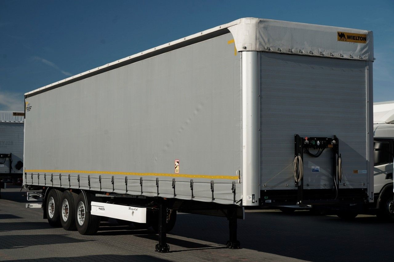 Wielton FIRANKA / STANDARD / OŚ PODNOSZONA / DACH PODNO - Curtainsider semi-trailer: picture 1 Wielton FIRANKA / STANDARD / OŚ PODNOSZONA / DACH PODNO - Curtainsider semi-trailer: picture 1
