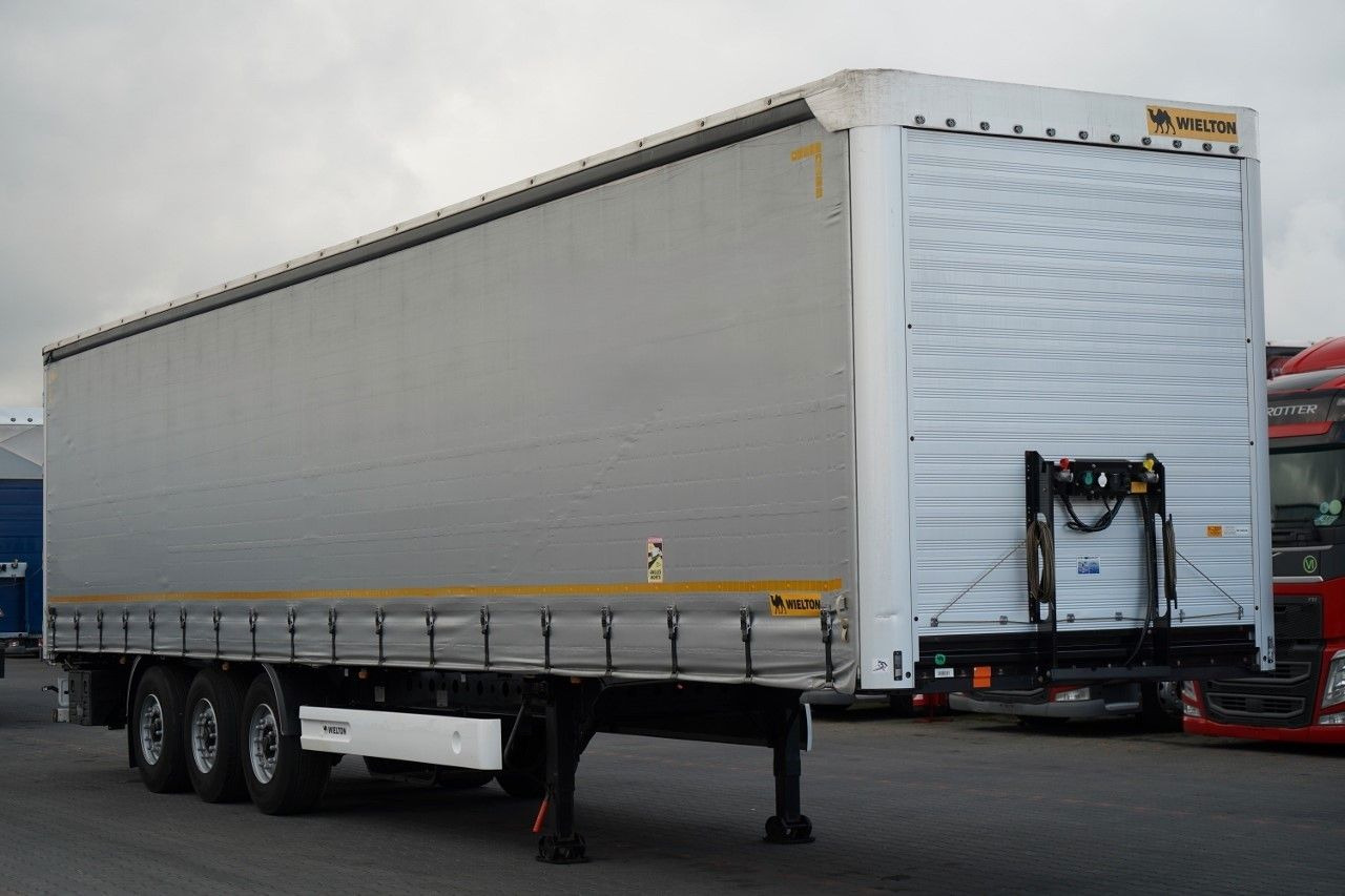 Wielton FIRANKA / STANDARD / OŚ PODNOSZONA / PLANDEKA Z - Curtainsider semi-trailer: picture 1 Wielton FIRANKA / STANDARD / OŚ PODNOSZONA / PLANDEKA Z - Curtainsider semi-trailer: picture 1