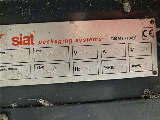 Siat WS320L-1 Pallet wrapper - Packaging machinery: picture 5 Siat WS320L-1 Pallet wrapper - Packaging machinery: picture 5