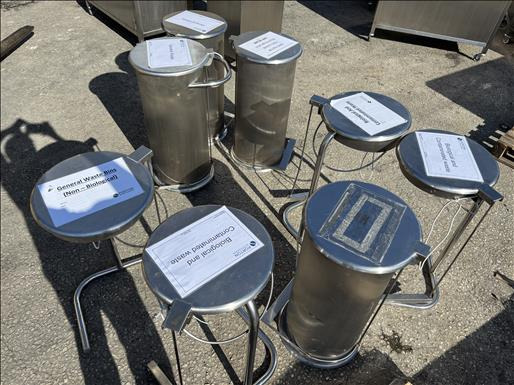 Teknomek Stainless bins - Food processing equipment: picture 1 Teknomek Stainless bins - Food processing equipment: picture 1
