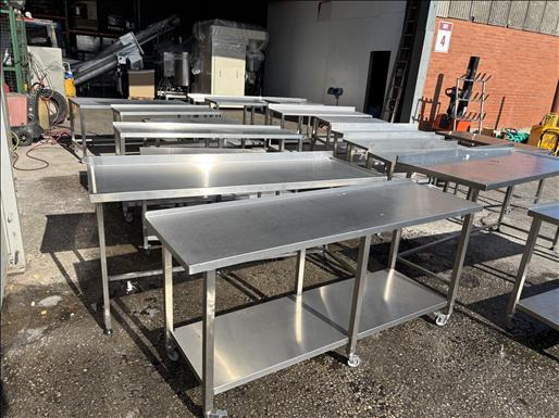 Teknomek Stainless tables - Food processing equipment: picture 1 Teknomek Stainless tables - Food processing equipment: picture 1