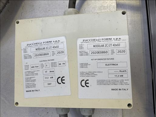 Bakery equipment Zucchelli Forni 2C2T Modular Oven: picture 8