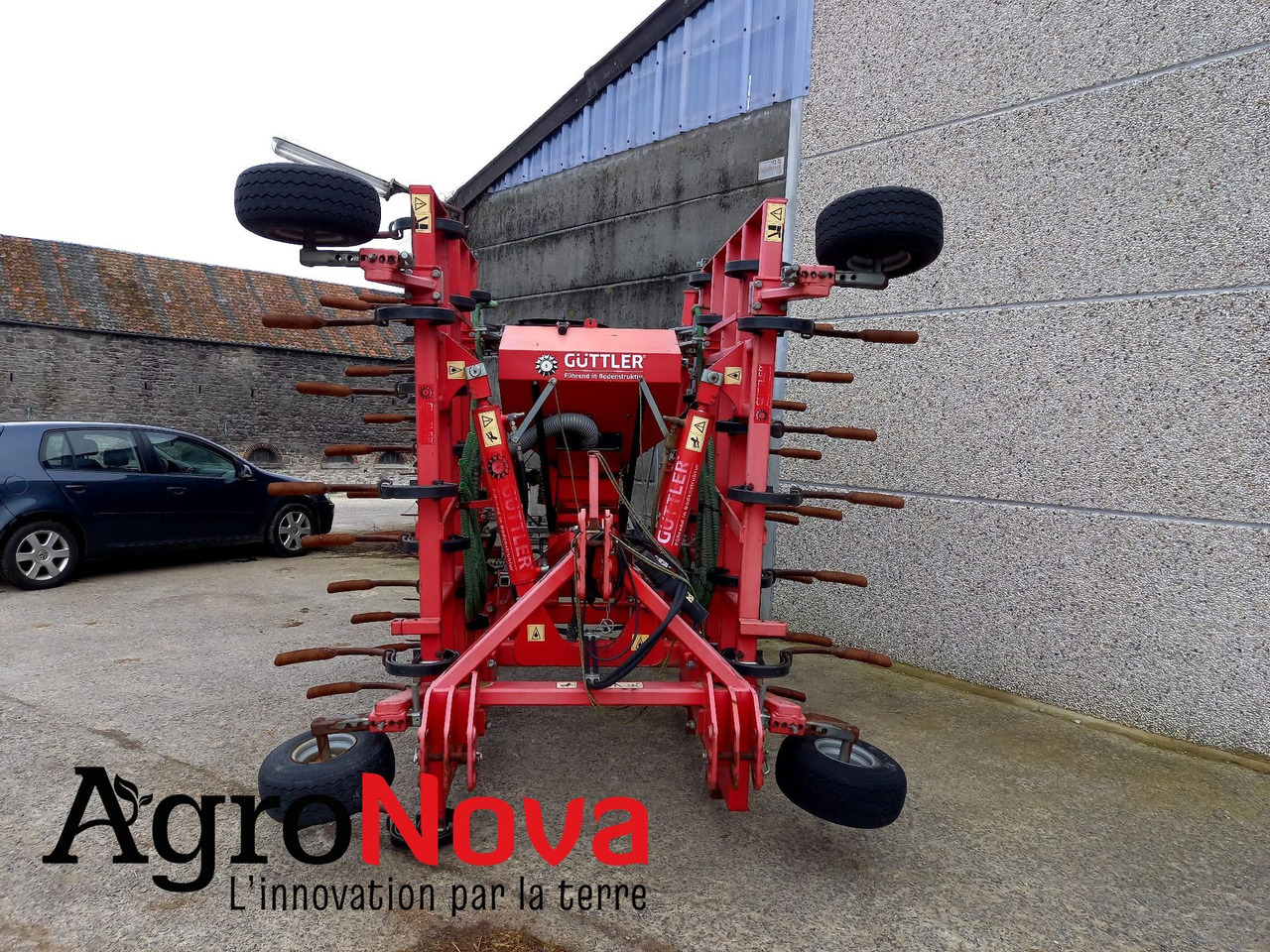 GÜTTLER SuperMaxx 50-5 (déchaumeur) - Combine header trailer: picture 1 GÜTTLER SuperMaxx 50-5 (déchaumeur) - Combine header trailer: picture 1