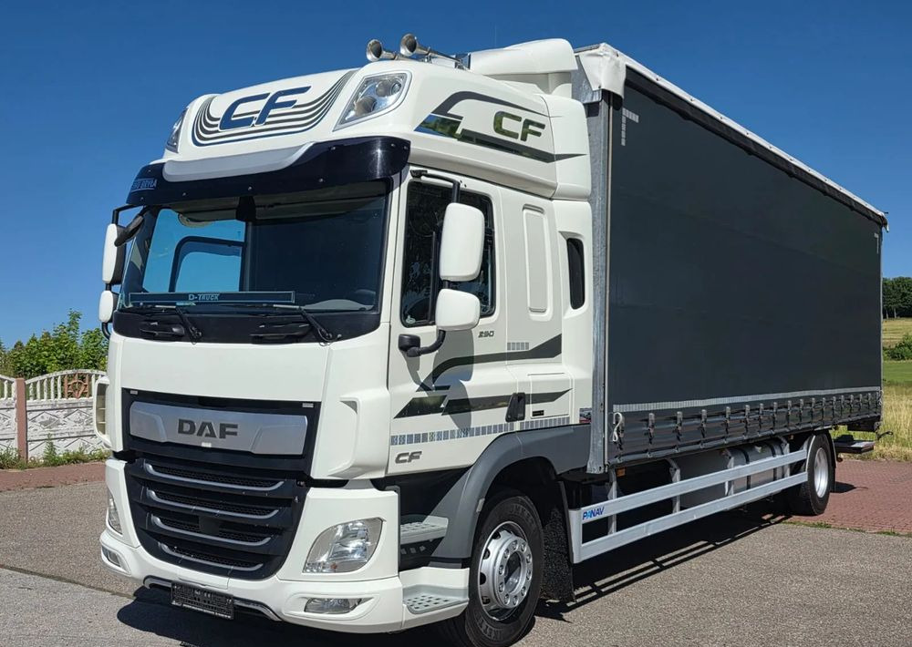 DAF CF290/CF320/FIRANKA/WINDA DHOLLANDIA / E6/JEDEN WŁAŚCICIEL/SPROWADZONY/22PALETY/2019/PODNOSZONY DACH/ JAK NOWY - Curtainsider truck: picture 2 DAF CF290/CF320/FIRANKA/WINDA DHOLLANDIA / E6/JEDEN WŁAŚCICIEL/SPROWADZONY/22PALETY/2019/PODNOSZONY DACH/ JAK NOWY - Curtainsider truck: picture 2