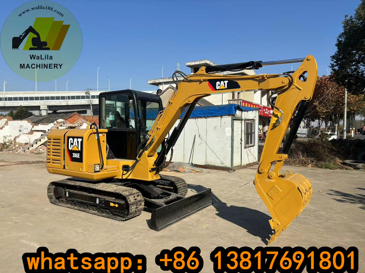 CATERPILLAR CAT306E2 - Mini excavator: picture 3 CATERPILLAR CAT306E2 - Mini excavator: picture 3