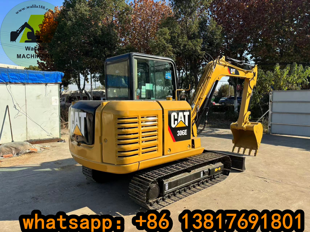 CATERPILLAR CAT306E2 - Mini excavator: picture 1 CATERPILLAR CAT306E2 - Mini excavator: picture 1