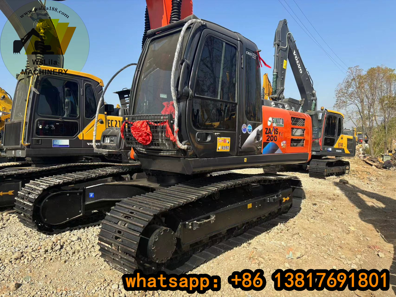 Crawler excavator Hitachi ZX200-3G Hitachi zx200 zx200-3G: picture 9