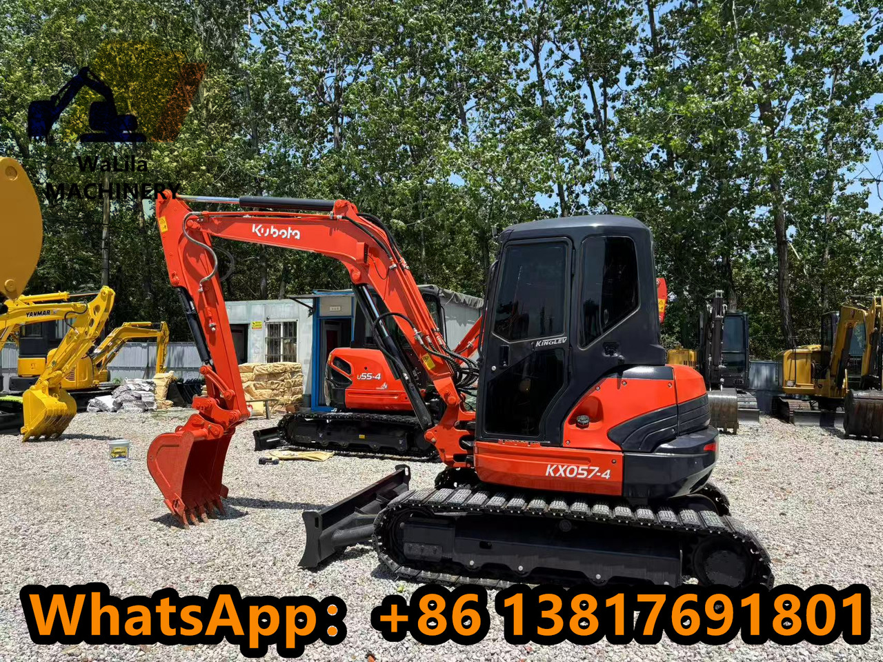 KUBOTA KX057-4 - Mini excavator: picture 1 KUBOTA KX057-4 - Mini excavator: picture 1