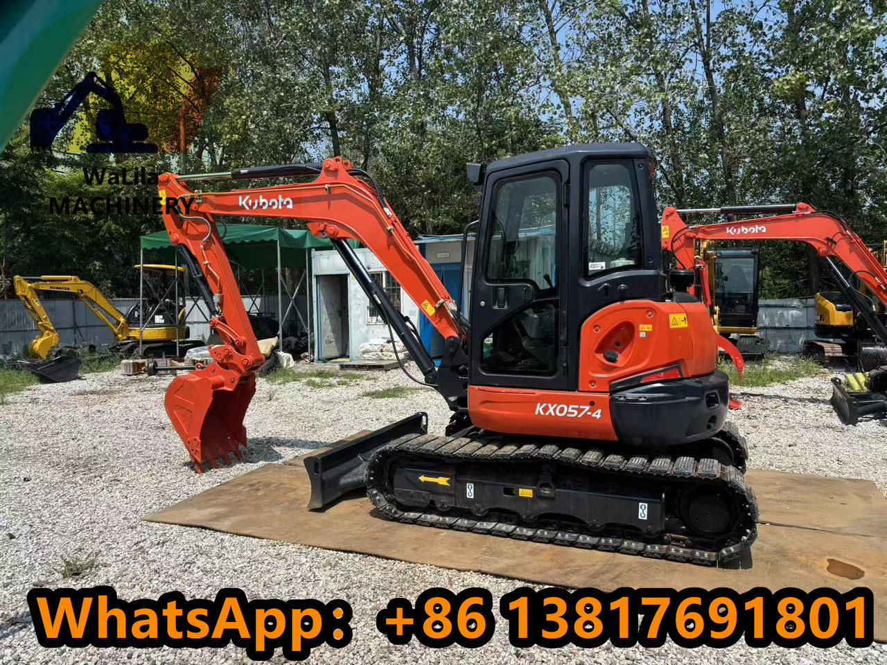 Mini excavator KUBOTA KX057: picture 9